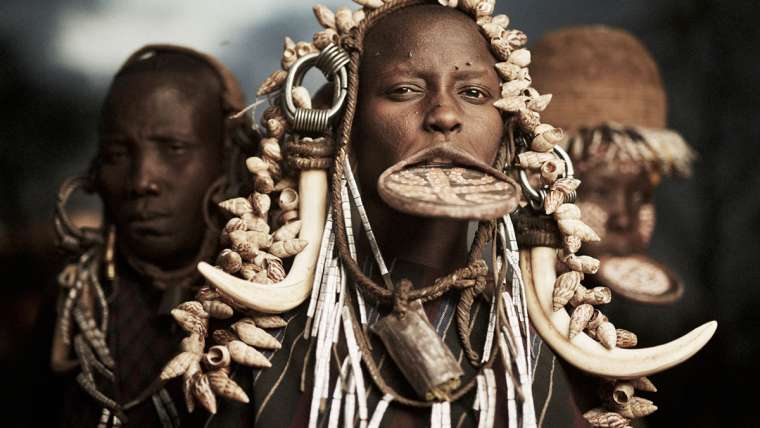 Mursi Tribe